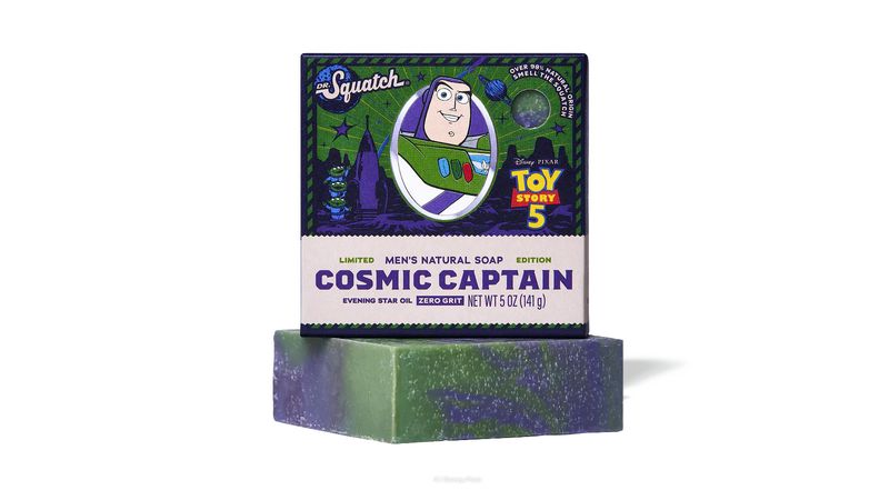 Dr. Squatch Cosmic Captain Bar Soap (Toy Story 5)