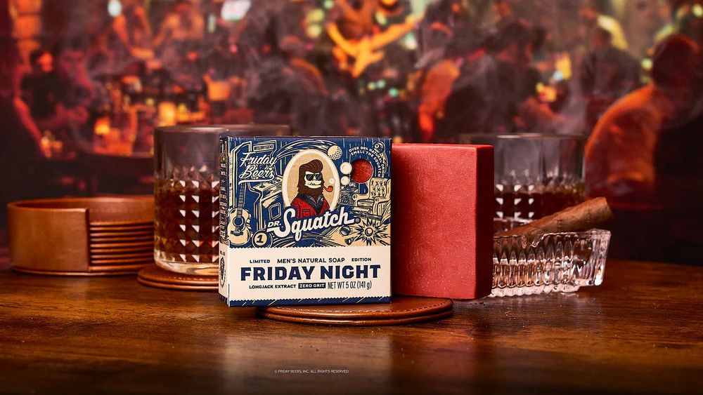 Dr. Squatch Friday Night (Friday Beers) Bar Soap