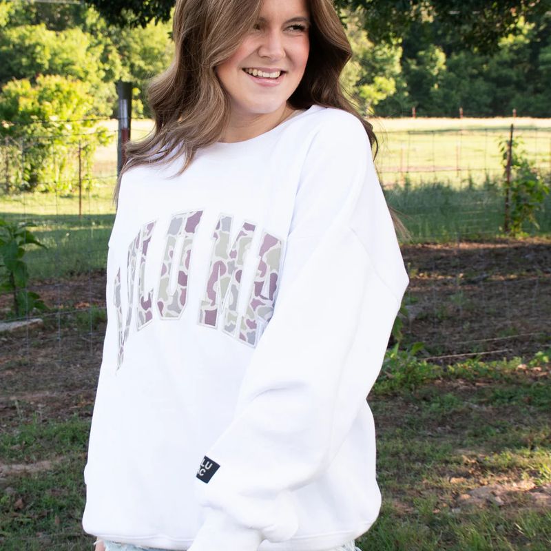 Lulu Mac Sweatshirt - White