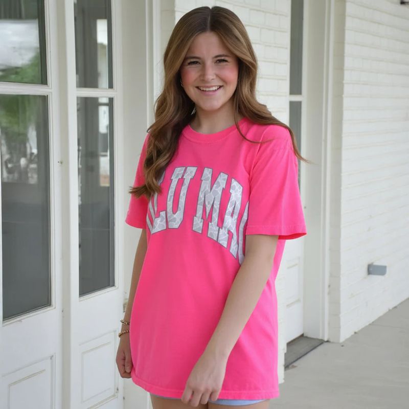Lulu Mac Shirt - Neon Pink