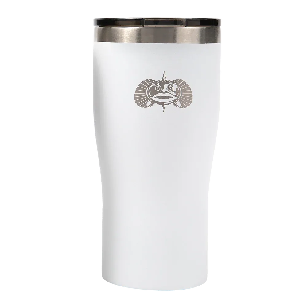 Toadfish Non-Tipping  20oz  Tumbler - White