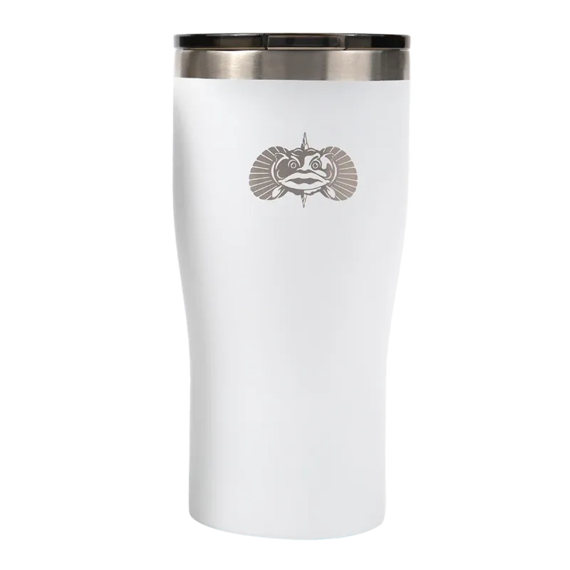 Toadfish Non-Tipping  20oz  Tumbler - White