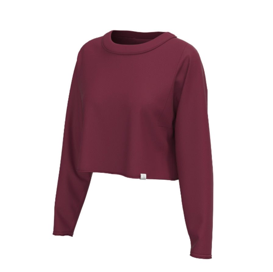 Local Girl Boxy Crop Long Sleeve Tee