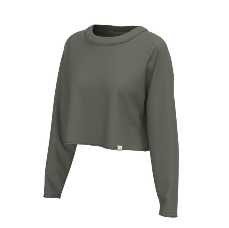 Local Girl Boxy Crop Long Sleeve Tee