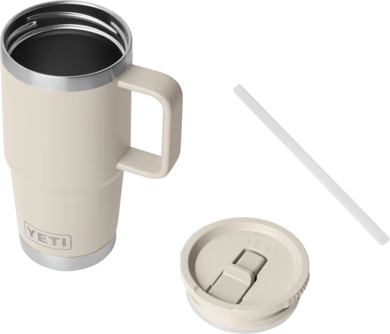 Yeti Rambler 20oz Travel Straw Mug - Cape Taupe