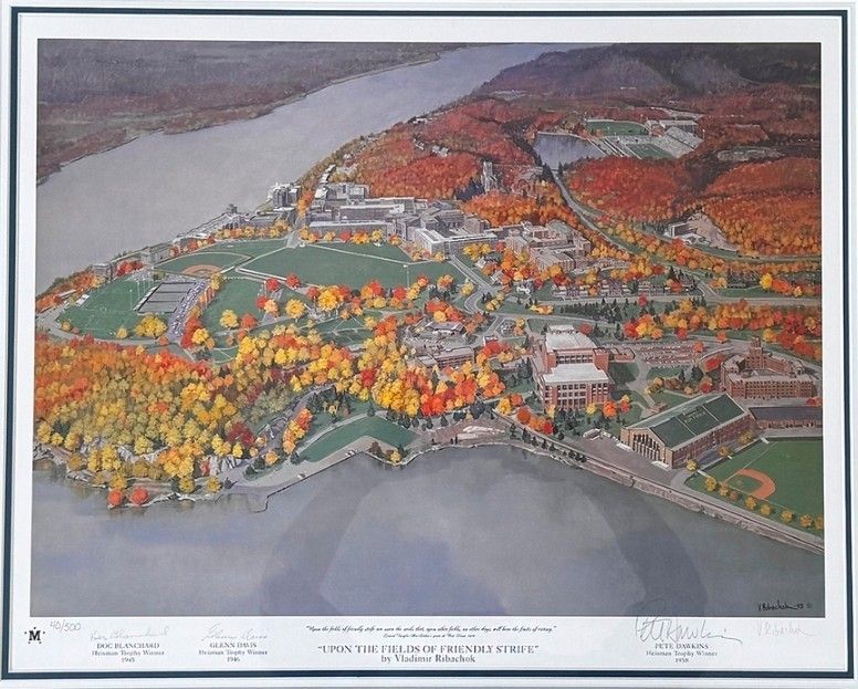 Upon the Field of Friendly Strife with Signatures Photo