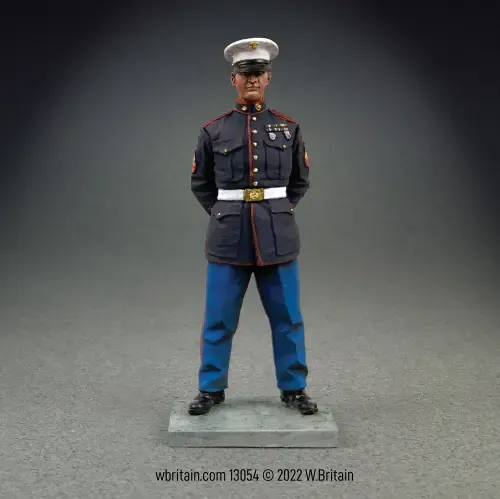 U.S. Marine in Dress Blues, Post WWII