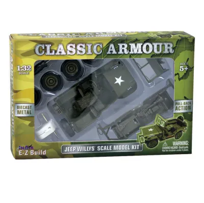 Classic Armour Willys Jeep Model Kit