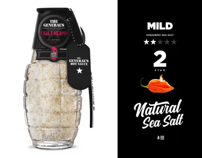 The General's 'A Salt Weapon' Salt Shaker