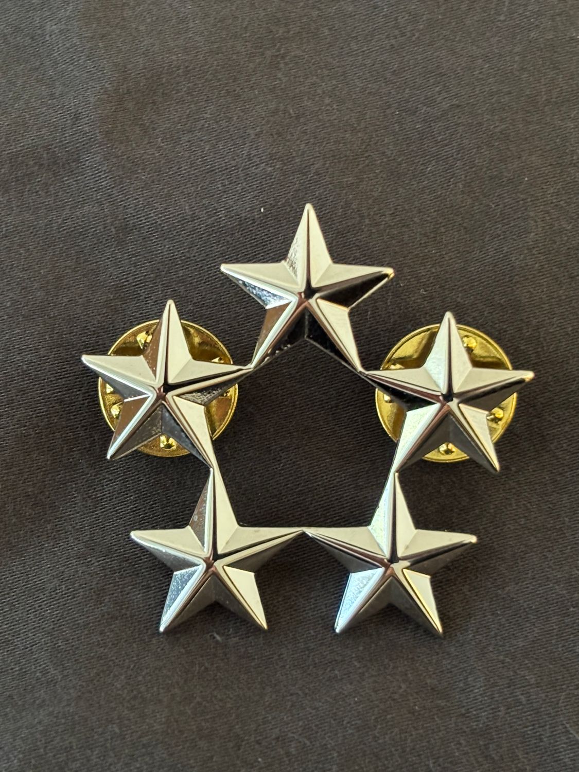 Collar Insignia: Fleet Admiral 5-star Large