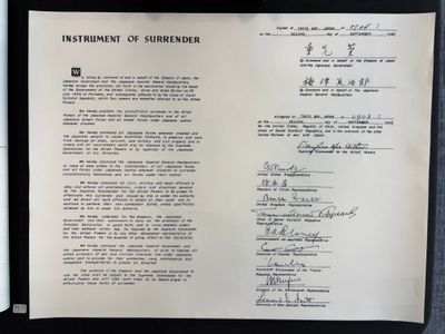 Instrument of Surrender