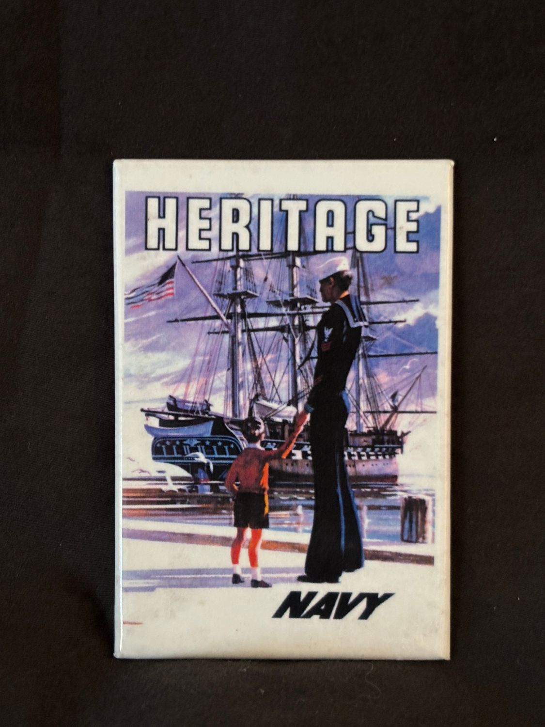 Heritage (Navy) Magnet