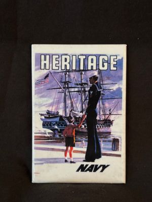 Heritage (Navy) Magnet