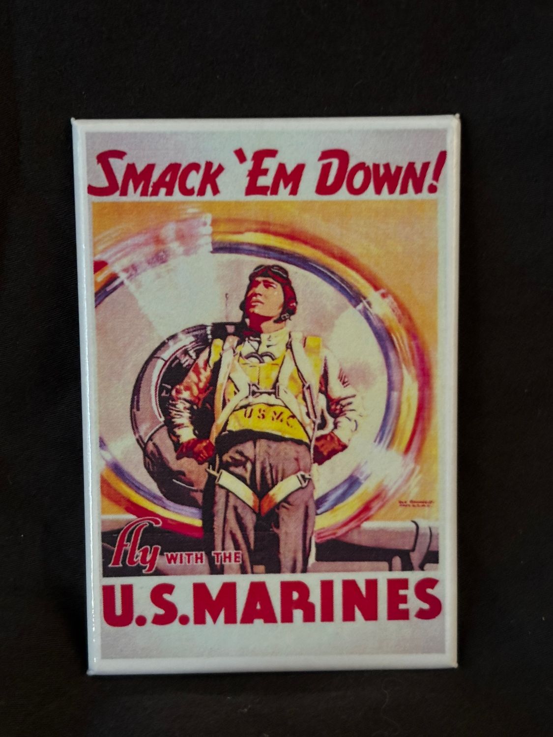 Smack 'Em Down! Magnet