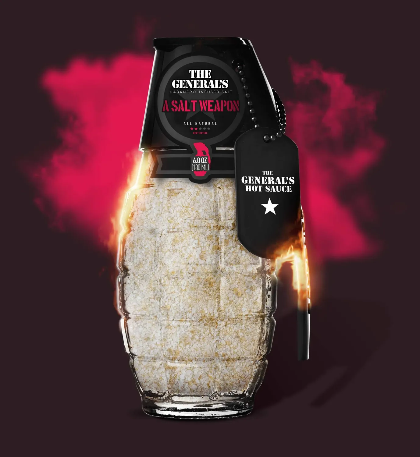 The General's 'A Salt Weapon' Salt Shaker