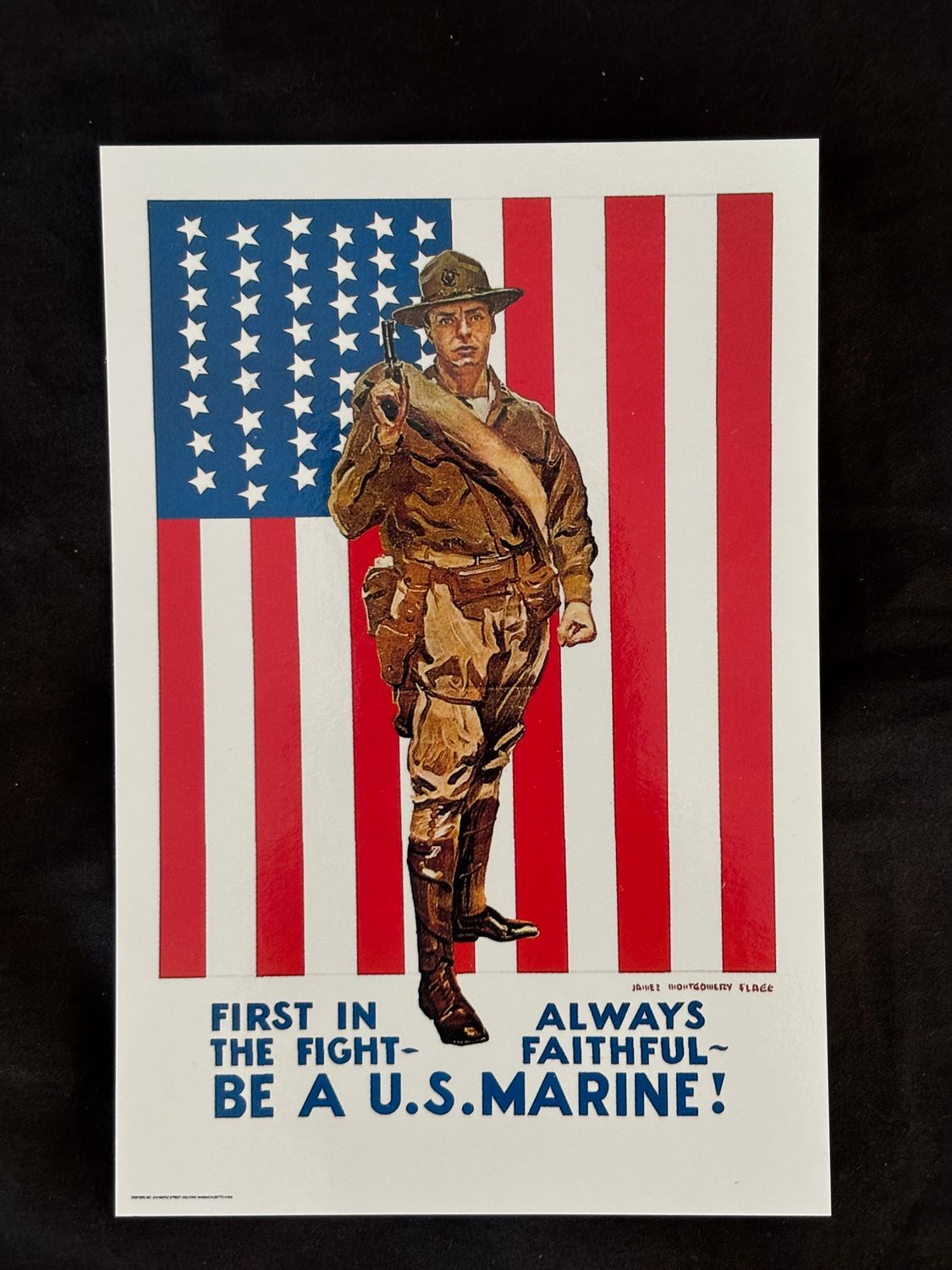 Be a U.S. Marine! - Postcard