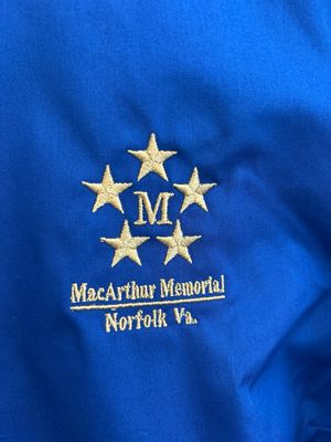 Royal Blue Button Long Sleeve - MacArthur Memorial