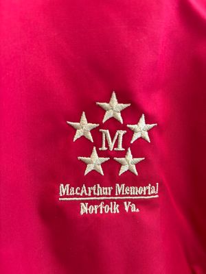 Red Button Long Sleeve - MacArthur Memorial