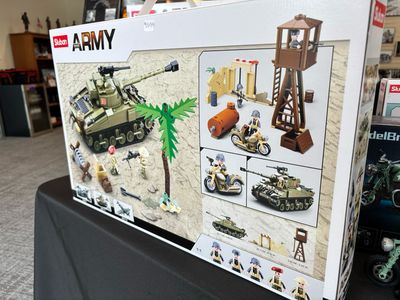 Model Bricks - Sherman "Firefly" Tank