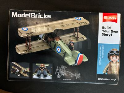 Model Bricks - SOPWITH Camel S Biplane