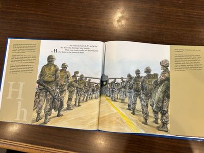 “H Is For Honor - A Military Family Alphabet” Book