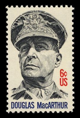 Gen. Douglas MacArthur Stamp - Single Stamp