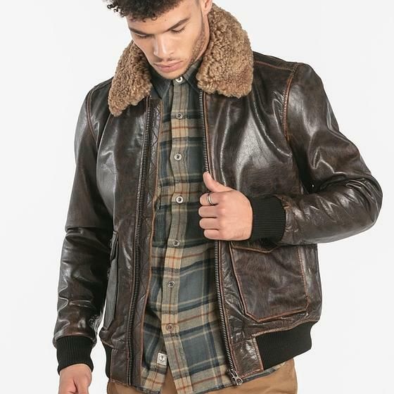 Blouson pilote Rétro