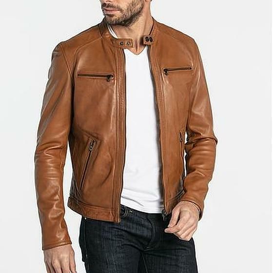 Blouson Cuir Emerson