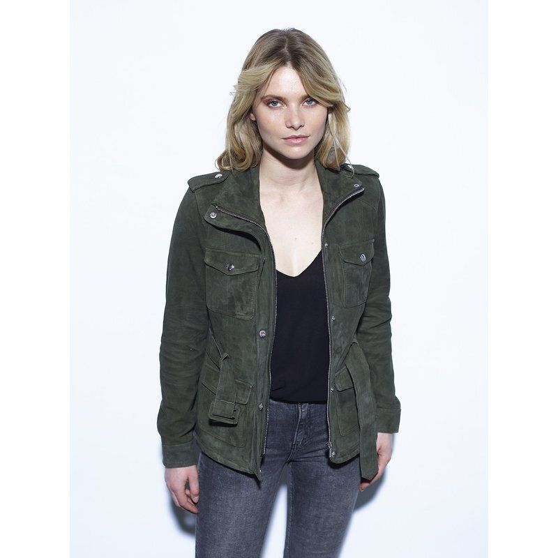 Veste cuir  Lety