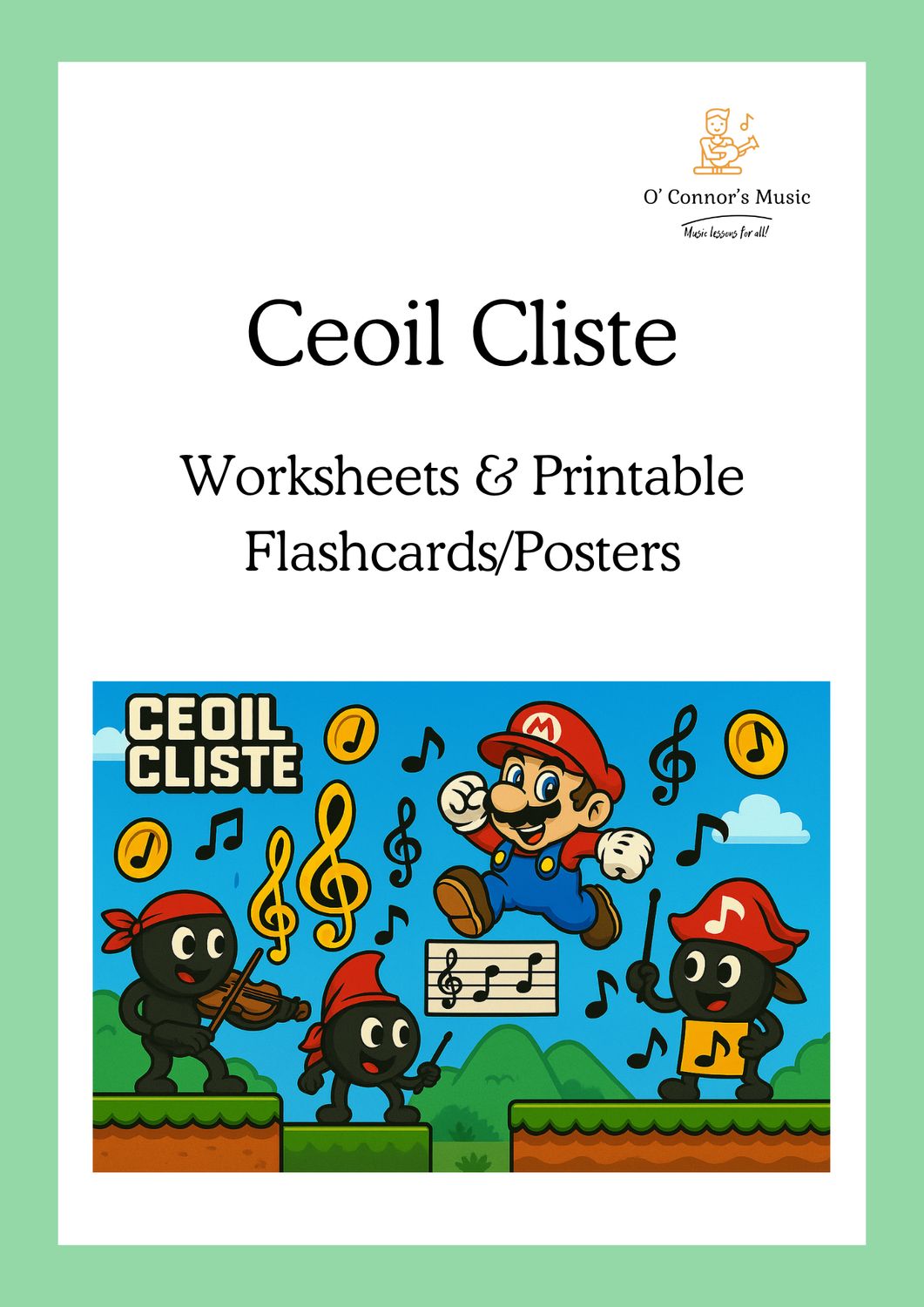 Printable Pack: Worksheets &amp; Posters