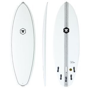 7S Double Down Innegra Matrix FCSII Surfboard