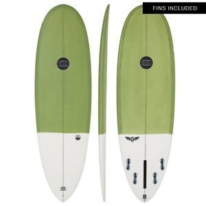 Maluku Flying Frog Eco 5 Fin Surfboard