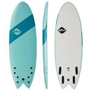 Softech Handshaped Original FCSII Quad Shortboard Surfboard