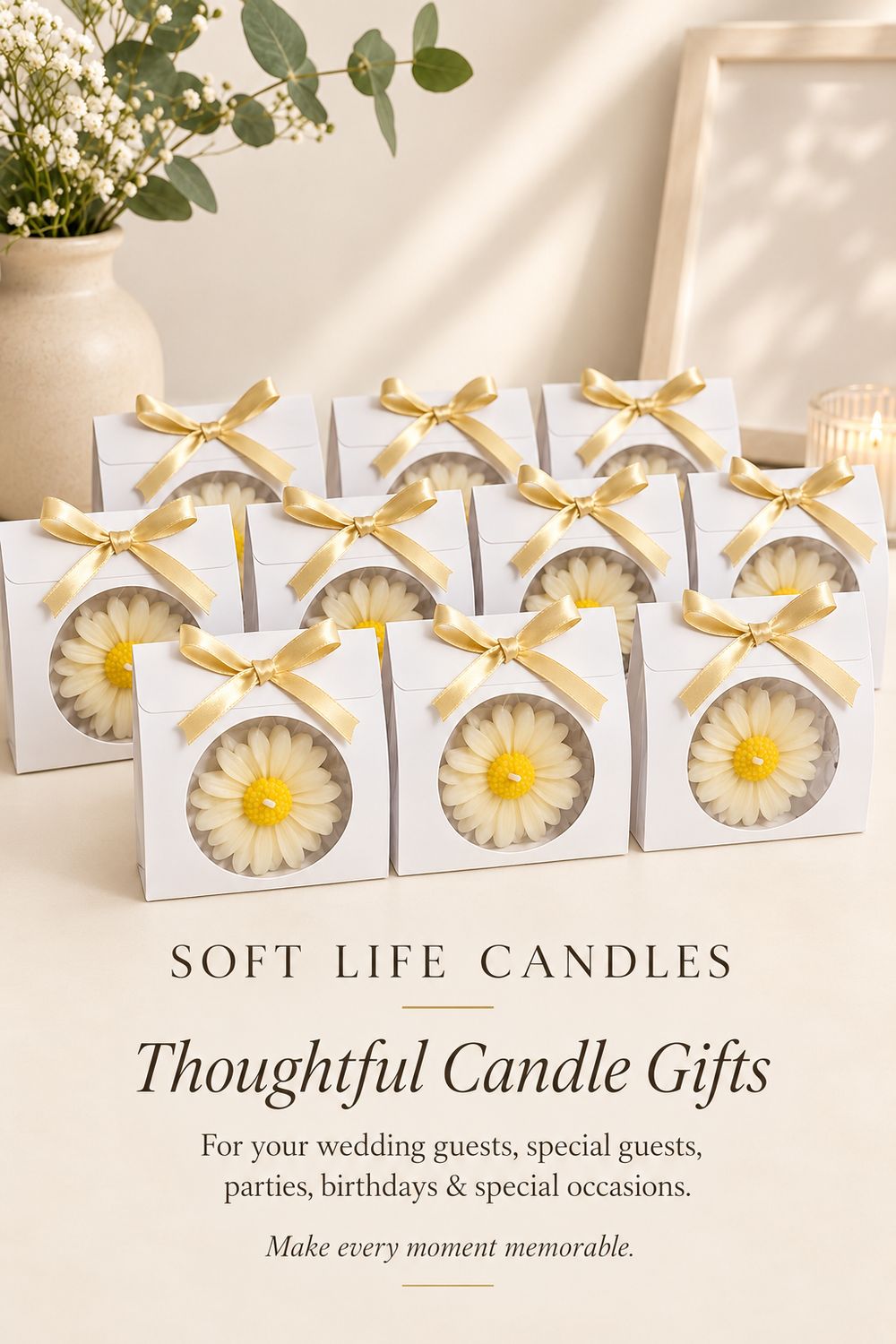 DAISY CANDLES - Set B