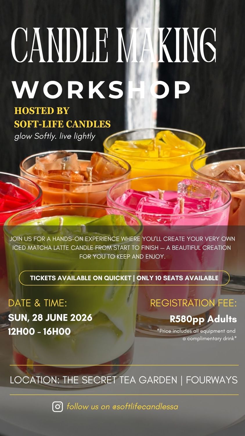 Sun 28 June - Candle Workshop