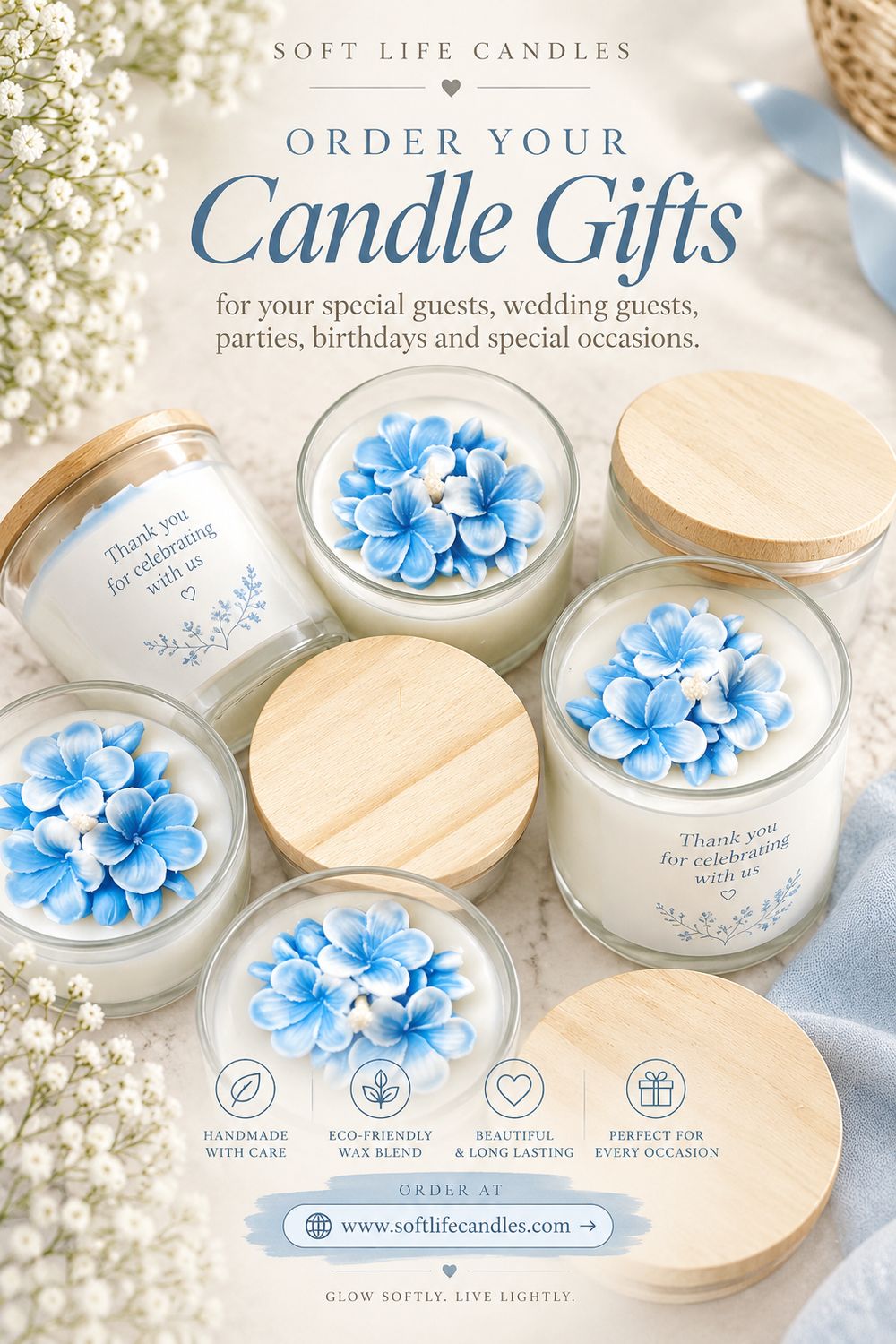 FLOATING CANDLE TAGS - Various