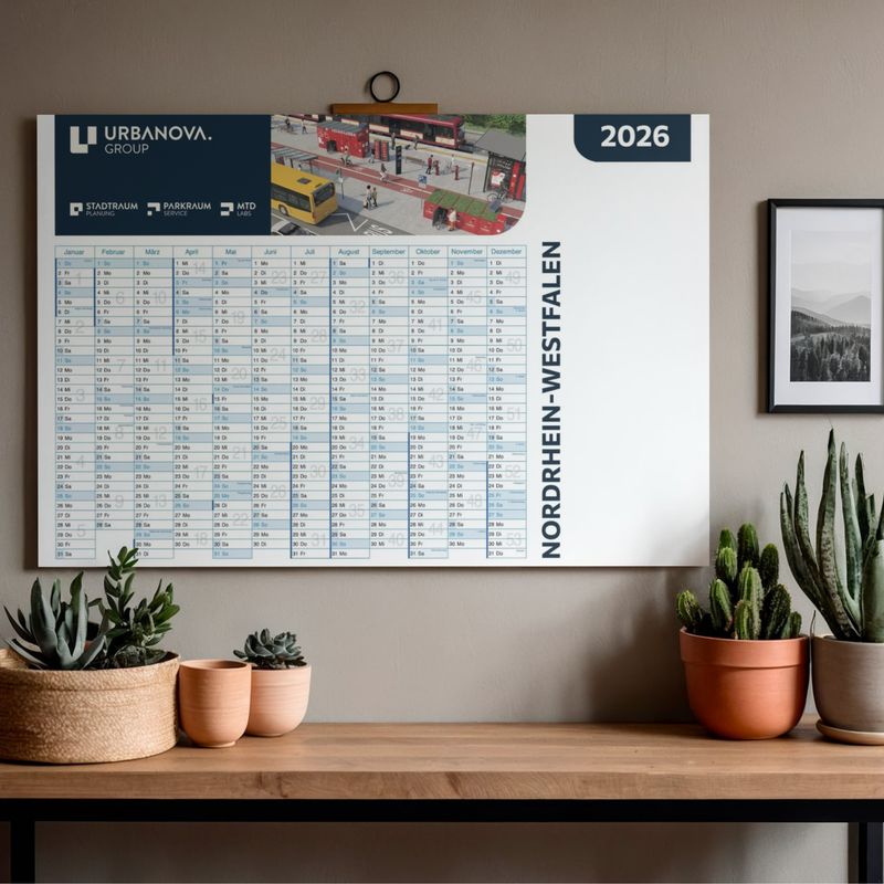 Wandkalender 2026