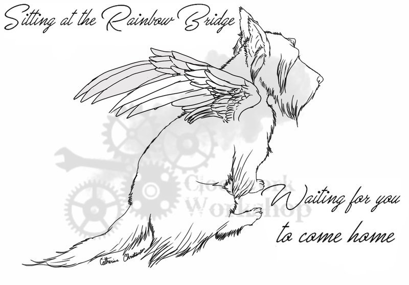 Angel at the Bridge Print