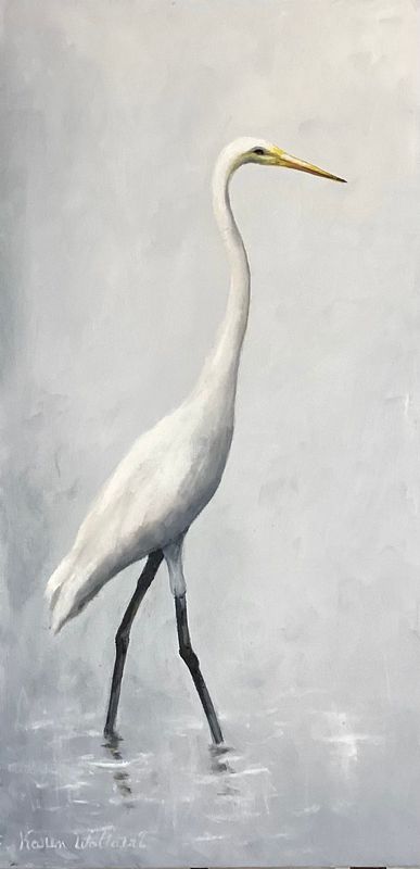 Still Grace - Bird of Paradise  |  Size 12x24