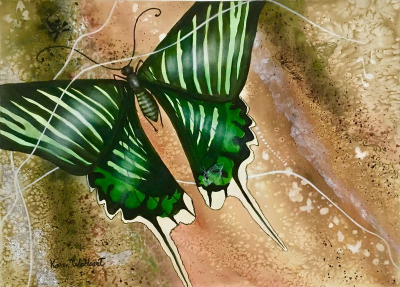 Verdant Glide  |  size 24x30