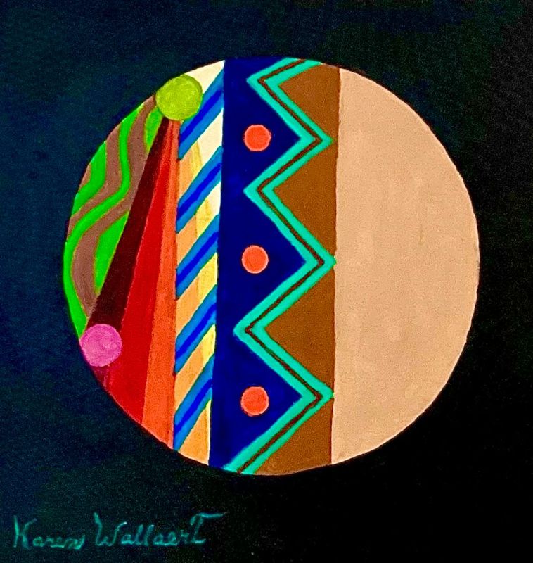 Echo Divide  |  size 12x12