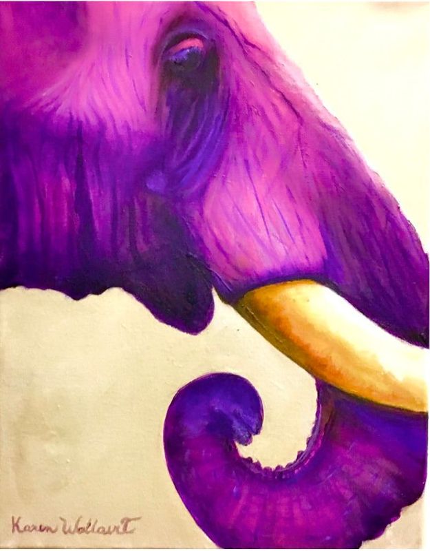 Elephant #5  |  size 12x16