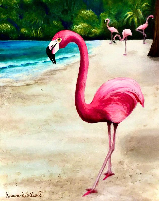 Tropical Stroll  |  size18x24