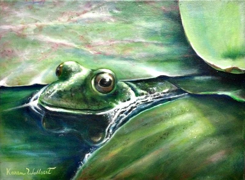 Jungle Blink  |  size 12x16