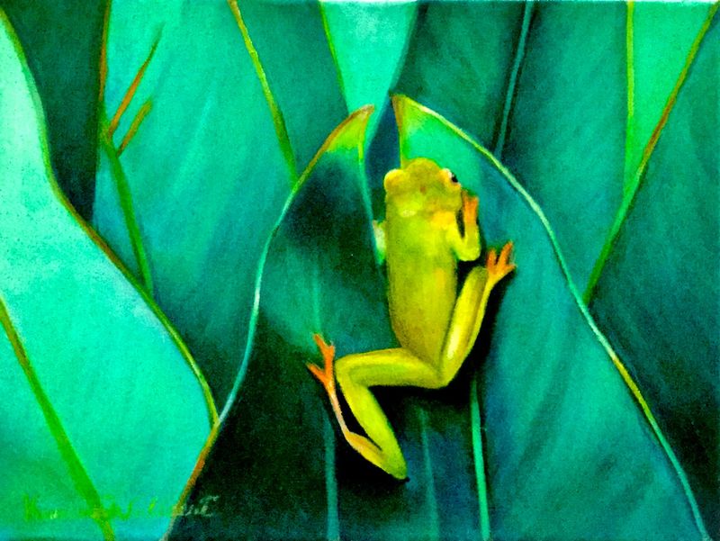 Leaf Climber  |  size 12x16