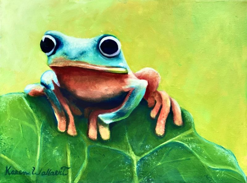 Rainforest Glow  |  size 12x16