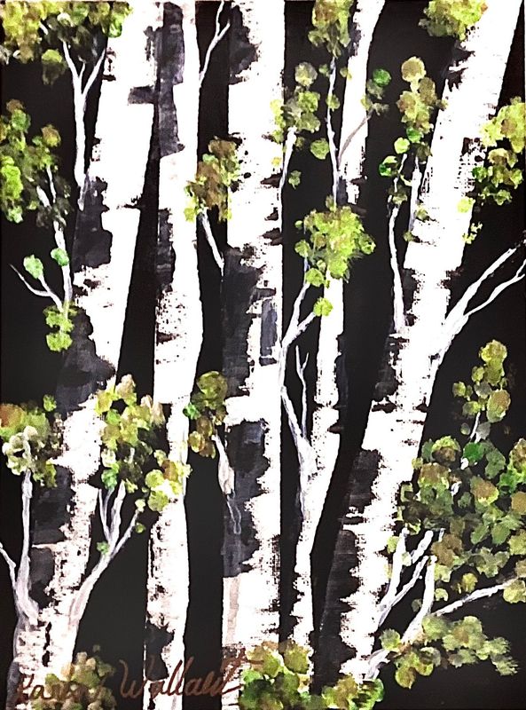 Birchveil  |  size 16x20