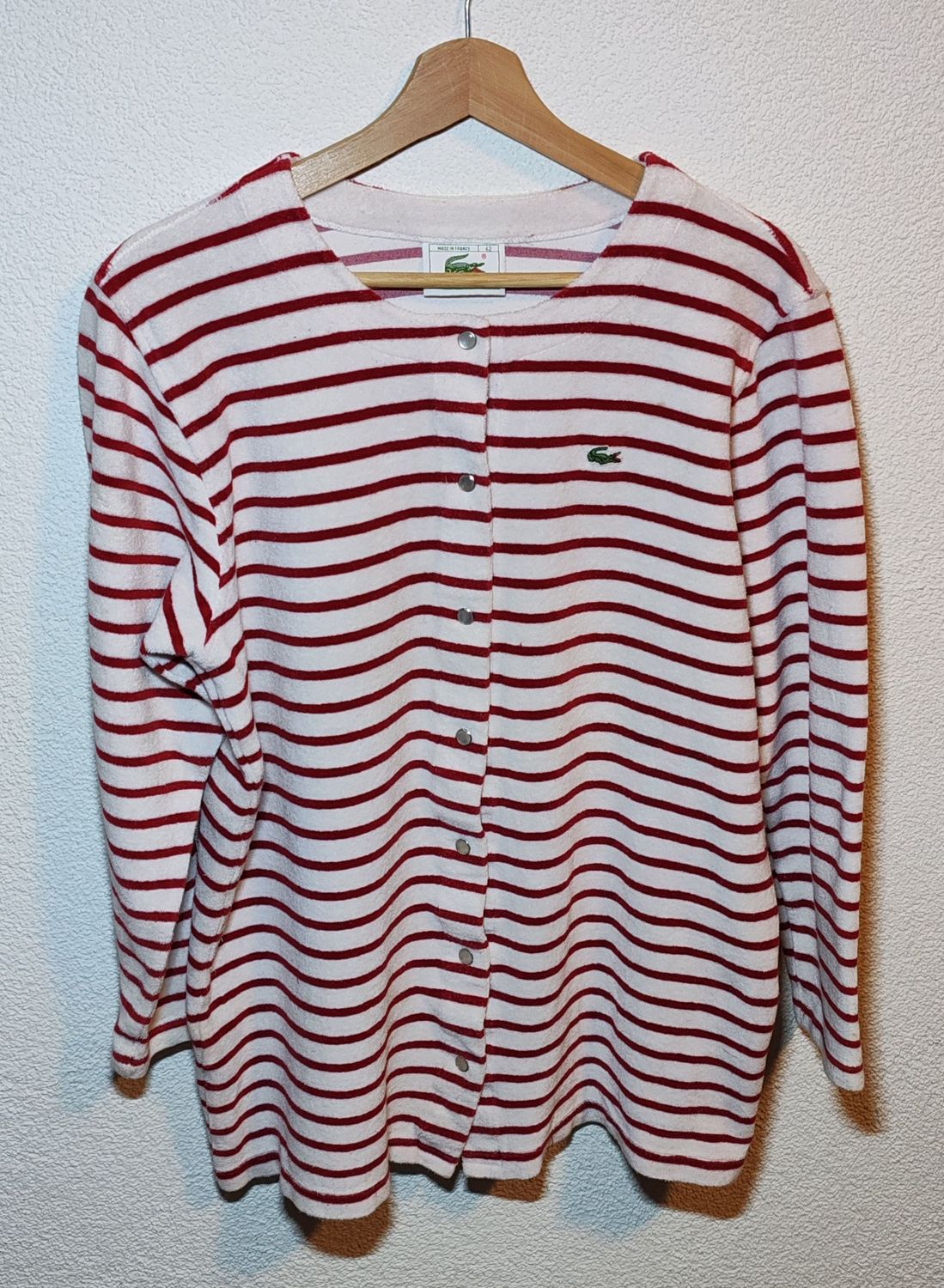 Cardigan Lacoste Vintage Femme - Taille XL Cardigan Lacoste Vintage Femme - Taille XL