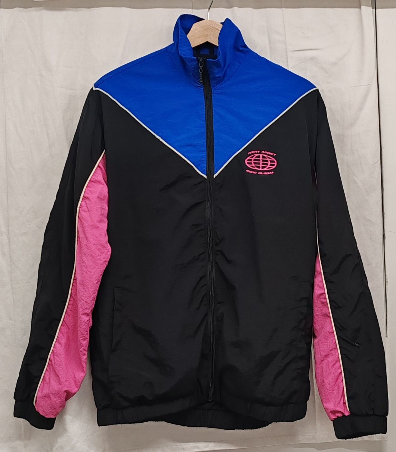 Veste Right Addict vintage — unisexe, taille S.