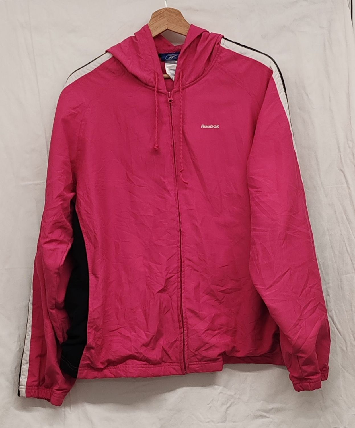 Veste Reebok ultra-flashy en rose fuchsia taille XL